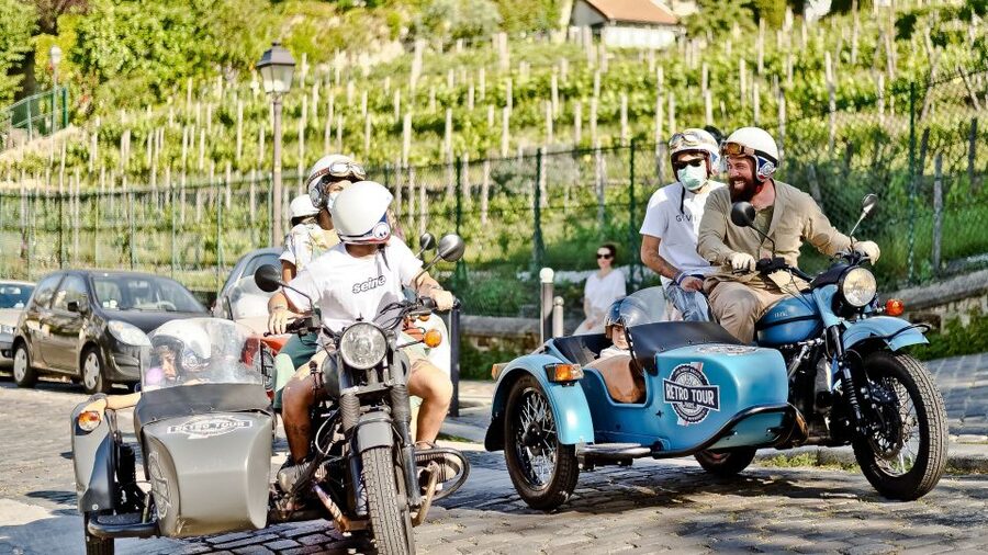 Paris: Private, Tailor made, Guided Tour on Vintage Sidecar - Palais Garnier and the Moulin Rouge