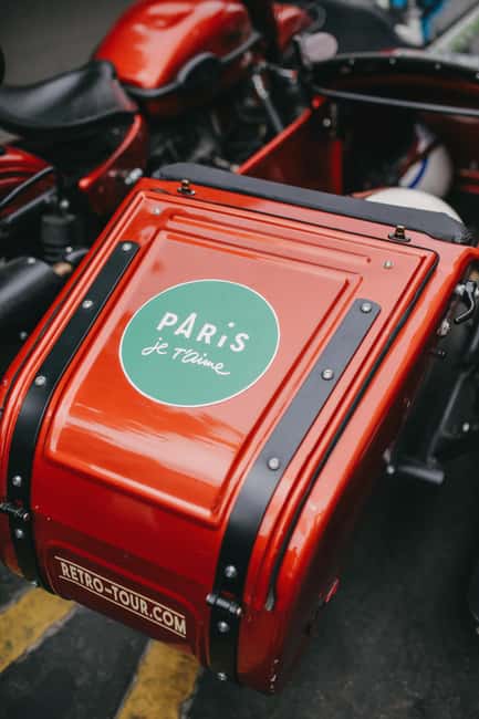 Paris: Private, Tailor made, Guided Tour on Vintage Sidecar - The Eiffel Tower photo stop