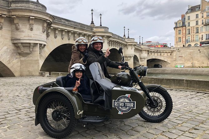 Paris Private Vintage Half Day Tour on a Sidecar Motorcycle - From the Arc de Triomphe to the Eiffel Tower