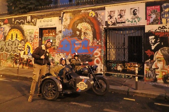 Paris Romantic & Private Tour By Night on a Sidecar Ural - Les Invalides and Napoleon’s golden dome