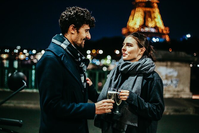 Paris Romantic & Private Tour By Night on a Sidecar Ural - Saint-Germain-des-Prés from the road