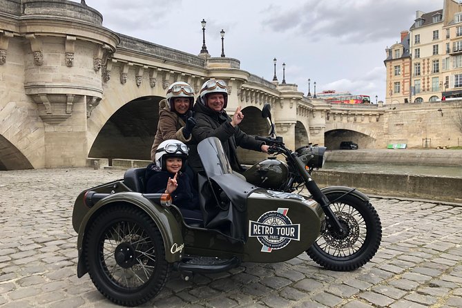 Paris & Versailles Exclusive Vintage Full Day Tour on a Sidecar - The Seine islands and Notre-Dame