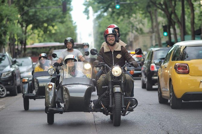 Paris Vintage Private City Tour on a Sidecar Motorcycle - Place Vendôme and Parisian polish