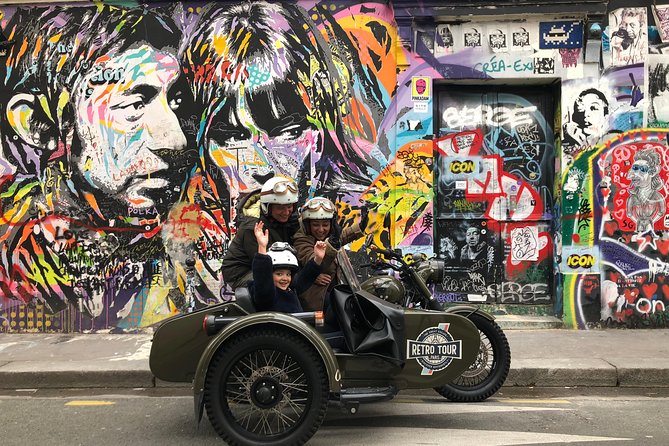 Paris Vintage Private City Tour on a Sidecar Motorcycle - Palais Garnier and the cabaret quarter