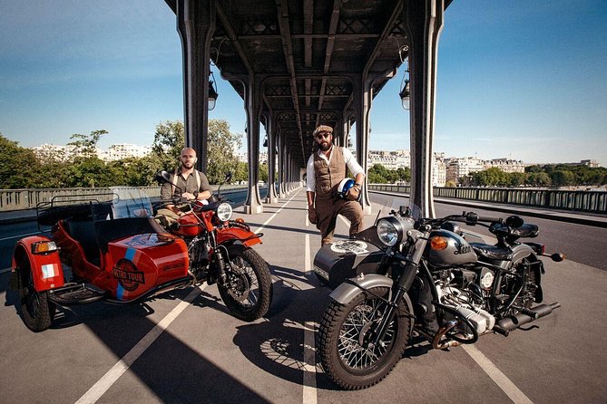 Paris Vintage Private City Tour on a Sidecar Motorcycle - Montmartre by motorcycle