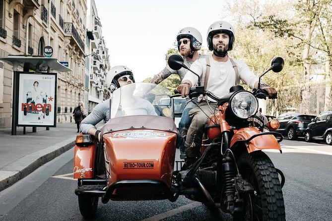 Paris Vintage Private City Tour on a Sidecar Motorcycle - From Saint-Michel to the Louvre