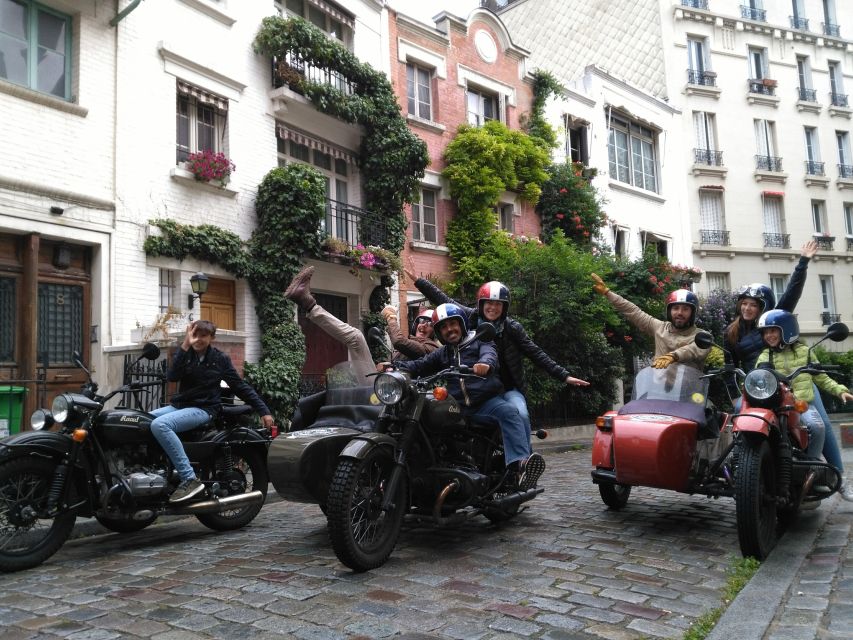 Paris Vintage Sidecar Premium & Private Half-Day Tour - Key points at a glance