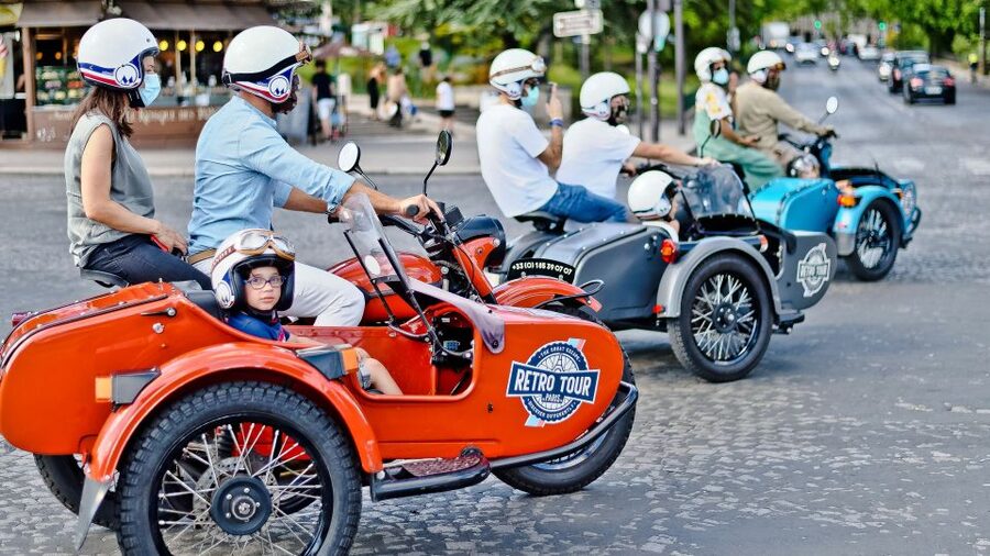 Paris Vintage Sidecar Premium & Private Half-Day Tour - Palais Garnier and the Moulin Rouge