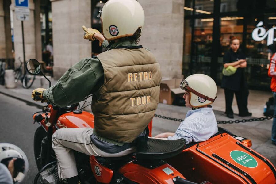 Paris Vintage Sidecar Premium & Private Half-Day Tour - The Arc de Triomphe and the Champs-Élysées