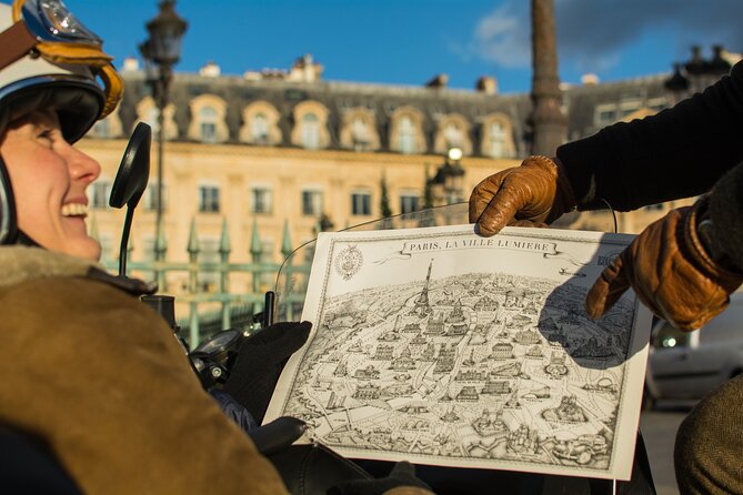 Paris Vintage Sidecar Tour – Emily in Paris highlights - Why a vintage sidecar works so well in Paris
