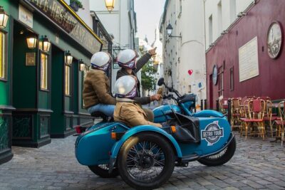 Paris Vintage Sidecar Tour – Emily in Paris highlights