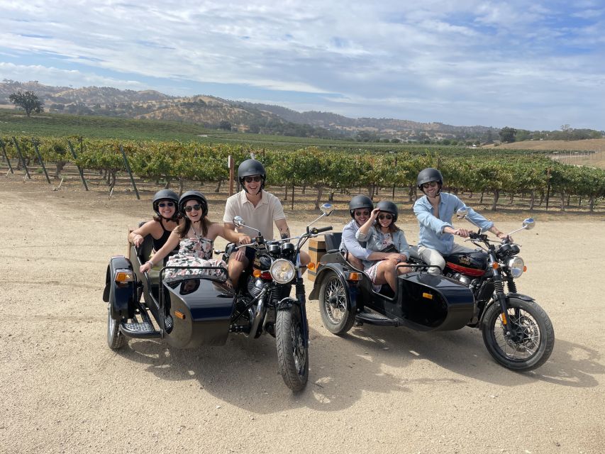 Paso Robles: Scenic Sidecar Vineyard Tour - Fifty-five minutes through Paso Robles wine country