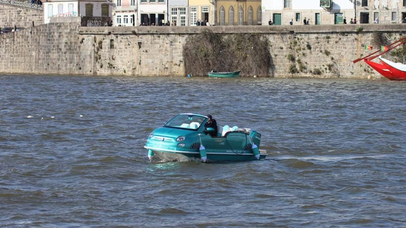 Porto: Bridges Cruise in a Fiat 500 Limited Edition Boat - Why this Fiat 500 boat ride feels different