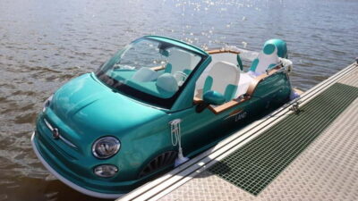 Porto: Bridges Cruise in a Fiat 500 Limited Edition Boat