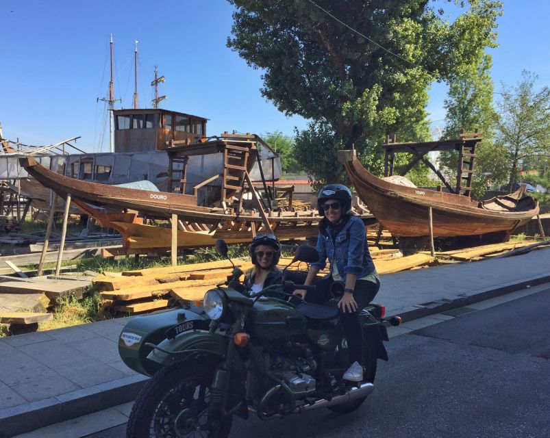 Porto Private Sidecar Tour - Cais de Gaia and Jardim do Morro