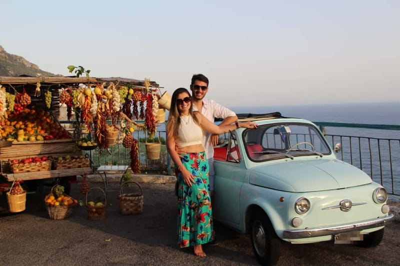Positano/Praiano: Iconic Fiat 500 Private Amalfi Coast Tour - The drive through Positano and Praiano