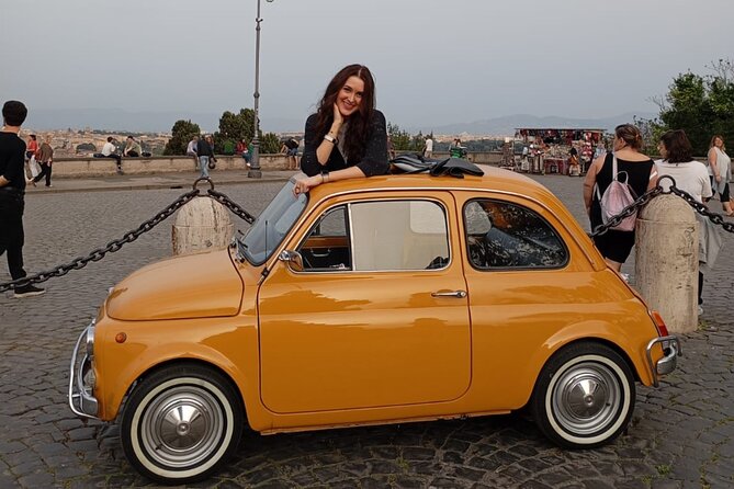 Private: 3 hours panoramic tour of Rome aboard a vintage Fiat 500 - Key points to know before booking