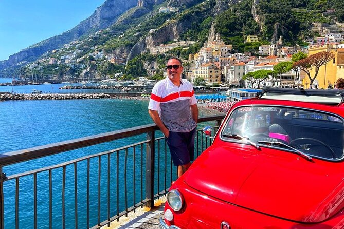 Private Amalfi Coast Vintage Fiat 500 Tour: Amalfi to Positano - One hour on foot in Positano