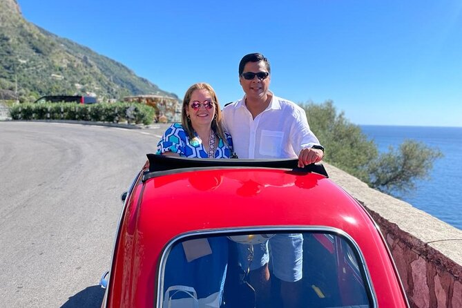 Private Amalfi Coast Vintage Fiat 500 Tour: Positano to Amalfi - One hour in Amalfi town
