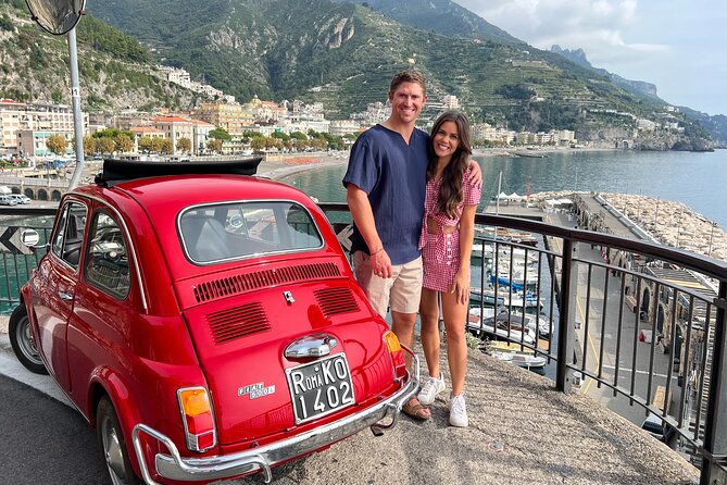 Private Amalfi Coast Vintage Fiat 500 Tour: Positano to Amalfi - Praiano and the coastal road