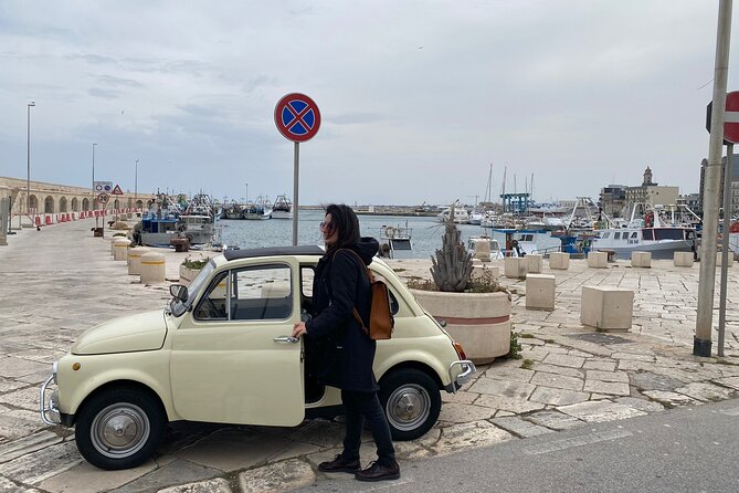 Private/Guided Tour Ostuni Cisternino. Optional Fiat 500 vintage - Grazia’s role makes the difference