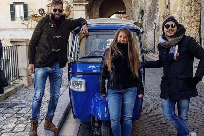 Private Panoramic Tour with Piaggio Ape Calessino in Matera - Sasso Caveoso and Piazza San Pietro