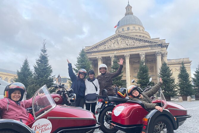 Private Sidecar Tour of the Hidden Gems of Paris - Comfort, safety, and the sidecar setup