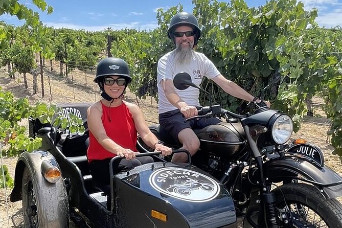 Private Sidecar Winery Tour through Paso Robles - Bianchi Vineyard and the final tasting