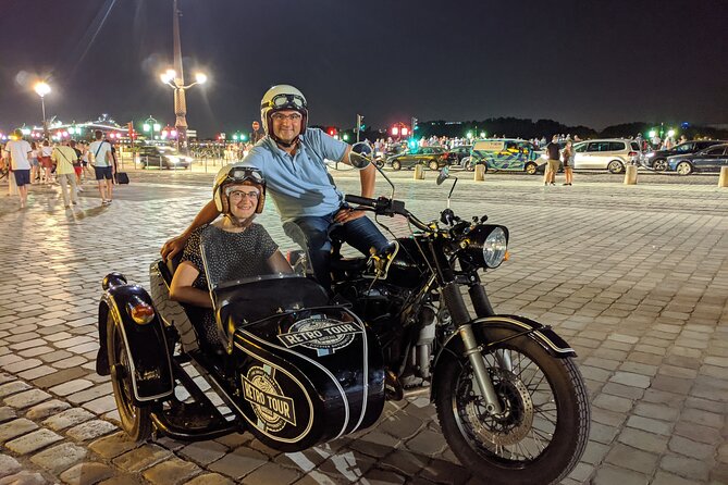 Private tour of Bordeaux at night in a sidecar - Why a Bordeaux sidecar ride works after dark
