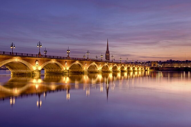 Private tour of Bordeaux at night in a sidecar - The outdoor wine tasting