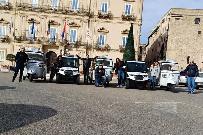 Private Tour of Taranto aboard an Ape Calessino - San Cataldo Cathedral is the longest stop