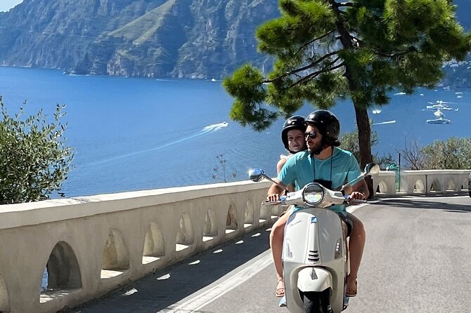 Private Vespa scooter Adventure on the Amalfi Coast - Starting in Positano and getting comfortable