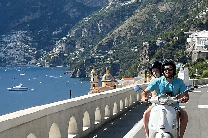 Private Vespa scooter Adventure on the Amalfi Coast - Praiano and Marina di Praia