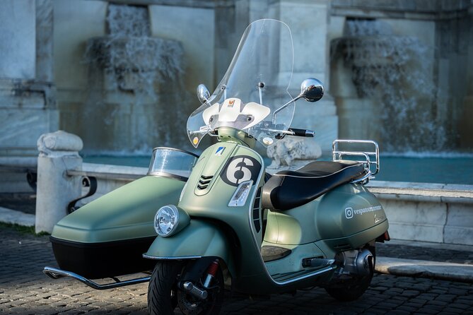 Private Vespa Sidecar Tour with Hotel Pickup - Colosseum views without a long museum visit