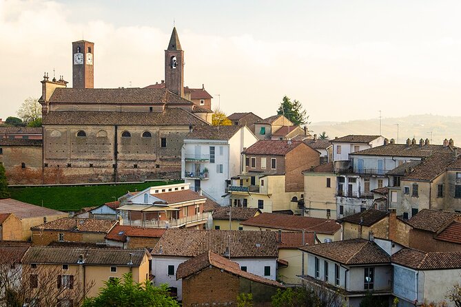 Private Vespa Tour "Among the hills of Barolo and Barbaresco" - Barbaresco and the tower above the vines