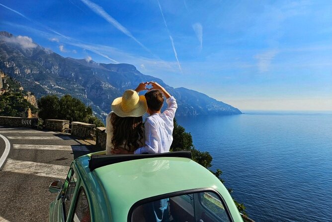 Private Vintage Fiat 500 Tour of the Amalfi Coast - Starting in Positano with the classic view