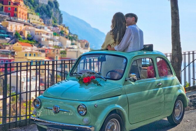 Private Vintage Fiat 500 Tour of the Amalfi Coast - Praiano for a quieter coastal pause