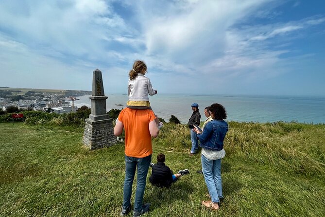 Private vintage sidecar tour of the D-Day Landing Beaches - Leaving Bayeux in helmets and goggles