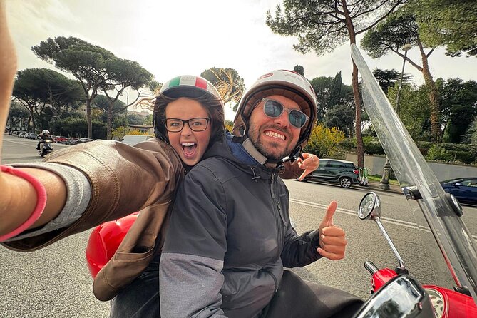 Roma Vespa Tour & Traditional Roman Food and Extras - Key points to know before booking
