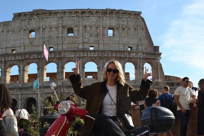 Roma Vespa Tour & Traditional Roman Food and Extras - Janiculum Hill and an Aperol pause