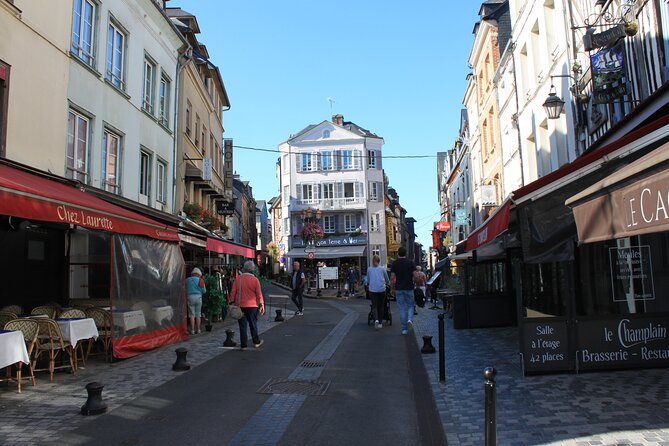 Romantic Sidecar Escape: Honfleur, Villerville & Deauville - Honfleur harbor: old houses, boats, and church architecture