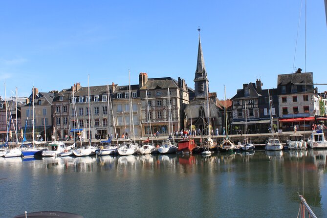 Romantic Sidecar Escape: Honfleur, Villerville & Deauville - Notre-Dame de Grâce and the hill above Honfleur