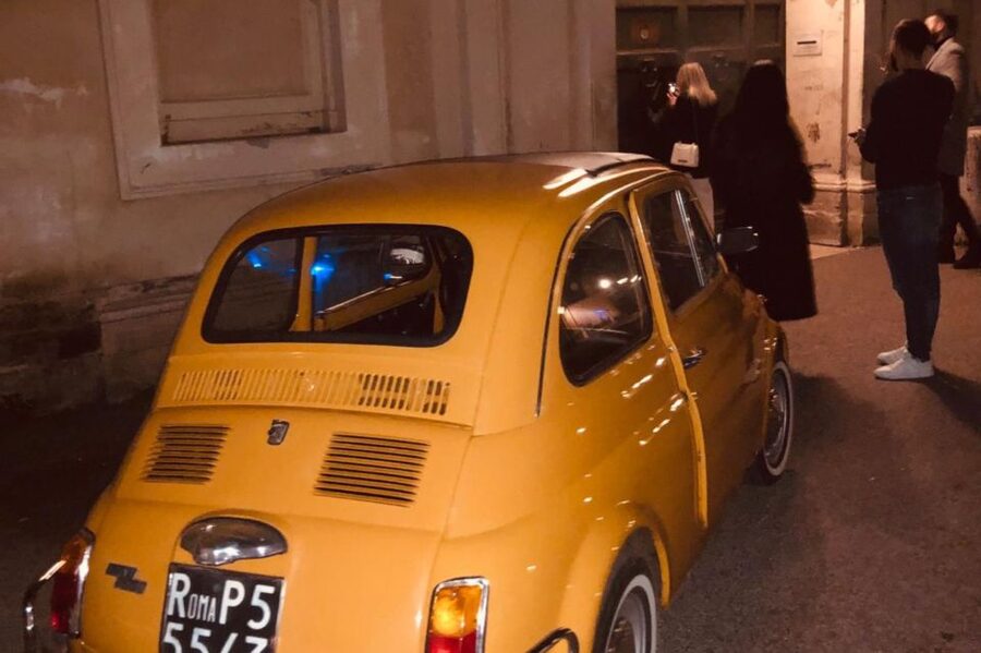 Rome: 2 hour Evening Tour of Rome aboard a Vintage Fiat 500 - Orange trees and the Garden of Oranges