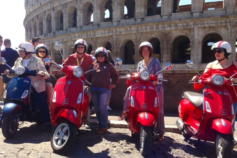 Rome 24-Hour Vespa Primavera Rental - Picking up the Vespa at Via Cavour 80