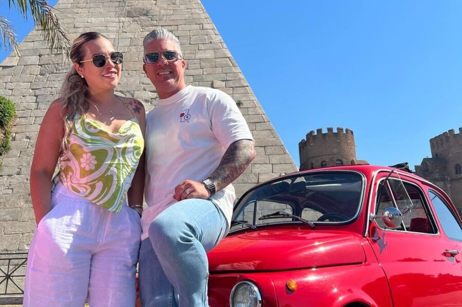 Rome: 3 hour panoramic tour of Rome with a vintage Fiat 500 - Fontana dell’Acqua Paola and Janiculum Hill