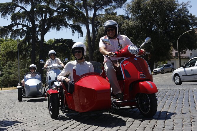 Rome 3 hours Vespa Sidecar Private Tour with Gelato - Key points at a glance