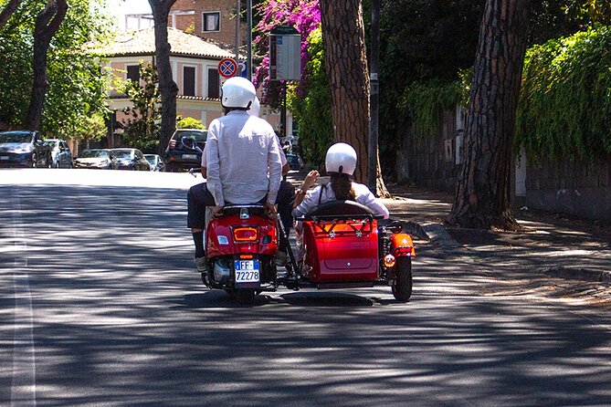 Rome 3 hours Vespa Sidecar Private Tour with Gelato - Starting at the Spanish Steps