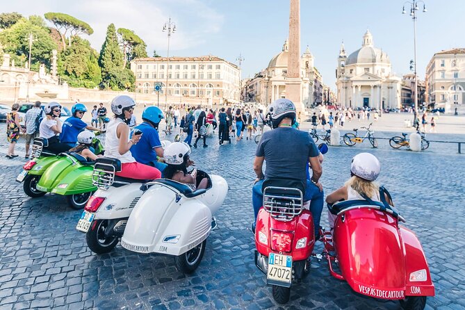 Rome Afternoon Sightseeing Vespa Sidecar Tour with Gourmet Gelato - Inside the Pantheon