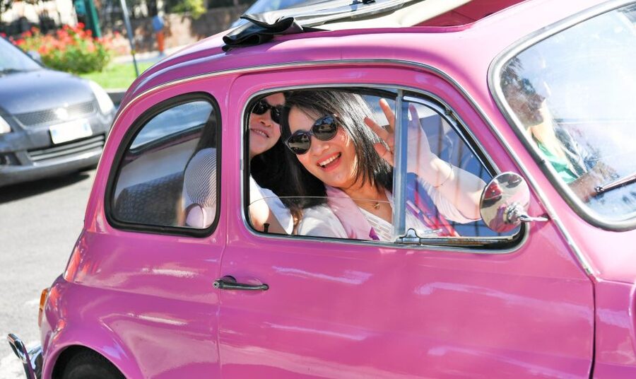 Rome: Aventine Hill Tour in Vintage Fiat 500 Convoy - The guide can make or break the experience