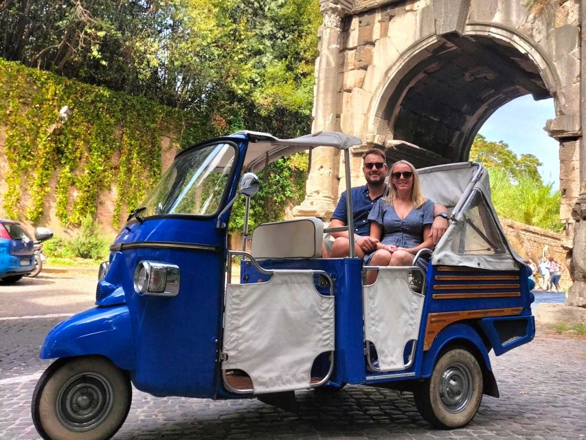 Rome by Ape Calessino - Comfort, safety, and the three-wheel ride